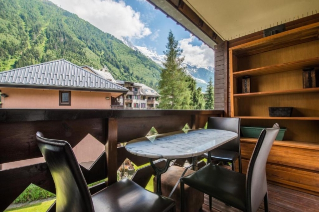 Chamonix centre - Studio Grepon Mont-Blanc view
